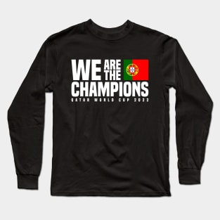 Qatar World Cup Champions 2022 - Portugal Long Sleeve T-Shirt